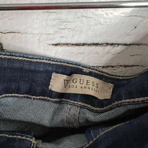 Guess boot cut low rise jeans size  29 ripped - Picture 9 of 10